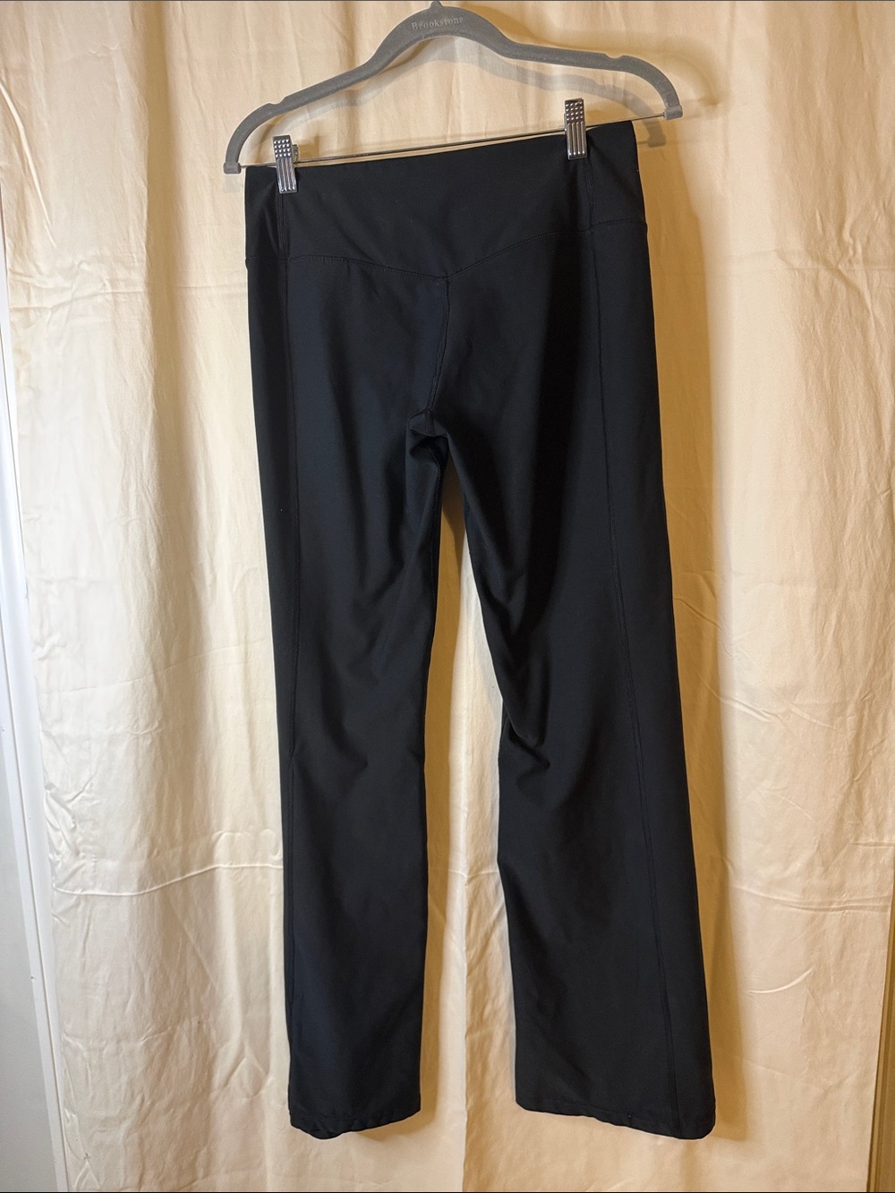 Nike Black Flared Leg Athletic Pants - Picture 3 of 5